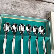 Винтаж handmade. Livemaster - original item Set of coffee spoons, Sola, Holland. Handmade.