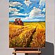 Сенокосная пора. Картины. Olga Sivkova. Интернет-магазин Ярмарка Мастеров.  Фото №2