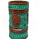 Carved wooden pencil holder with pine cones, Pencil holders, Moscow,  Фото №1