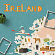 Заказать Плакат "Ирландия". Krackared. Ярмарка Мастеров. . Карты мира Фото №3