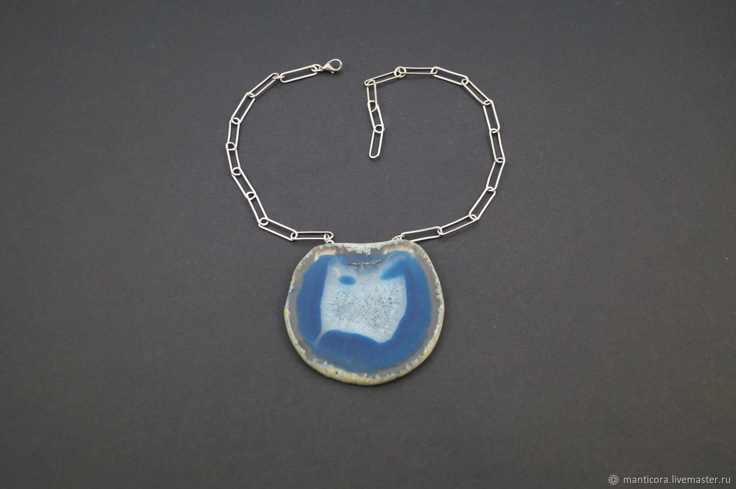 Колье: "Полярная сова" – заказать на Ярмарке Мастеров – MDUZCRU | Колье ...