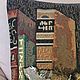 Кот-библиотекарь.50х50см гобеленовая наволочка. Подушки. Tanin-loskut. Ярмарка Мастеров.  Фото №4