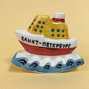 Подарки к праздникам handmade. Livemaster - original item Porcelain rocking boat. Handmade.