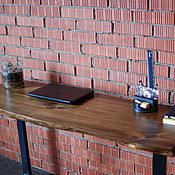 Письменный стол "Black Pipes" в стиле лофт
