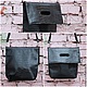 Crossbody bag made of eco-Leather Croco Black, Crossbody bag, Moscow,  Фото №1