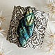 Order Silver bracelet 'Lenora' Labradorite, Labrador rainbow. Shard Noir - handmade jewelry. Livemaster. . Cuff bracelet Фото №3