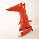 Toy Fox. Stuffed Toys. sweet-crafts. Online shopping on My Livemaster.  Фото №2