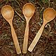 Wooden spoon made of birch, Spoons, Moscow,  Фото №1