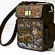 Author's bag with embossed "HUNT". Tablet bag. AlEv. Online shopping on My Livemaster.  Фото №2