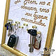 Wall Keyholder «NO PROBLEMS». Housekeeper. corkdesigner (corkdesigner). Online shopping on My Livemaster.  Фото №2