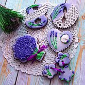 Сувениры и подарки handmade. Livemaster - original item Gingerbread lavender for anniversary. Handmade.