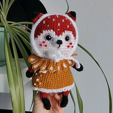 Куклы и игрушки ручной работы. Ярмарка Мастеров - ручная работа Лисичка. Handmade.