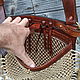 Mesh-bag on a substrate, with hummocks. Gifts for hunters and fishers. Labour. My Livemaster. Фото №4