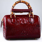 Сумки и аксессуары handmade. Livemaster - original item Women`s mini bag made of genuine crocodile leather IMA0801H1. Handmade.