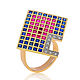 Gold ring with rubies 1,55 ct and sapphires 2,04 ct German Kabirski. Rings. yakitoriya. Online shopping on My Livemaster.  Фото №2