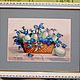 'Easter basket ' painting with beads on canvas, Pictures, Belgorod,  Фото №1