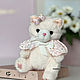 Котенок тедди коллекционный. Тедди Зверята. MyTeddyStore. Ярмарка Мастеров.  Фото №4