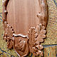 Medallion - panno of wood "For the hunter", Pictures, Gatchina,  Фото №1