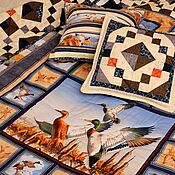 Zodiac Signs AQUARIUS patchwork bedspread for girls