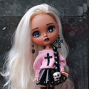 Интерьерная текстильная кукла Каталина