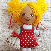 Кукла пакетница (блондинка)