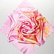 Batik silk scarf 'Magic (pink)'. Scarves. Silk mood(batik). Online shopping on My Livemaster.  Фото №2