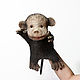 Hand toy monkey, monkey puppet for puppet theater. Puppet show. AnzhWoolToy (AnzhelikaK). My Livemaster. Фото №5