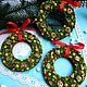 Gingerbread Christmas wreath. Christmas gingerbread. Gingerbread Cookies Set. sweets for joy (galinadenisenko). Online shopping on My Livemaster.  Фото №2