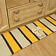 Order Carpets for the house: the path on the floor is multicolored from a cord, a bright strip. knitted handmade rugs. Livemaster. . Floor mats Фото №3