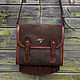Hunting bag made of suede in the trap style, Gifts for hunters and fishers, Sevsk,  Фото №1