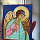 The Holy Guardian Angel.Hand painted icon, Icons, St. Petersburg,  Фото №1