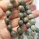 60 cm Beads 'Saxifrage' (gray-green quartz). Beads2. Selberiya shop. My Livemaster. Фото №5