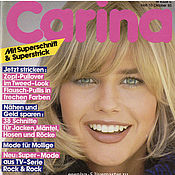 Материалы для творчества handmade. Livemaster - original item Carina Burda Magazine 10 1985 (October). Handmade.