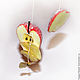 Toy on the Christmas tree "Red Apple". Christmas decorations. Katerina Reznichenko 'Happy-flower'. My Livemaster. Фото №5