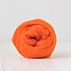Australian Merino 19 micron Orange. Italy. wool for felting. Felting materials. KissWool. My Livemaster. Фото №4
