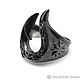 Заказать Кольцо из серебра Le Mans WHR39-41. Blacksilver. Ярмарка Мастеров. . Кольца Фото №3