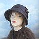 wool hat "Milady". Hats1. FeltHouse (Irina). Online shopping on My Livemaster.  Фото №2