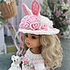 Clothes for dolls. ' Pink Bunny and polar bear'. Clothes for dolls. DeSouris (desouris). My Livemaster. Фото №4