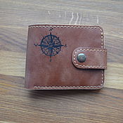 Сумки и аксессуары handmade. Livemaster - original item Wallet leather men`s. Handmade.