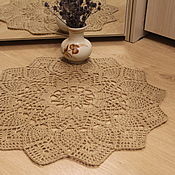 Для дома и интерьера handmade. Livemaster - original item Cloth made of jute fishnet. Handmade.