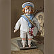 Doll in antique style Little sailor. Dolls. Dekorus. Online shopping on My Livemaster.  Фото №2