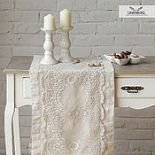 Для дома и интерьера handmade. Livemaster - original item Path on the table linen with lace. Handmade.