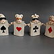 'Aces ' Porcelain figurines-bells. Figurines. Mila. Online shopping on My Livemaster.  Фото №2