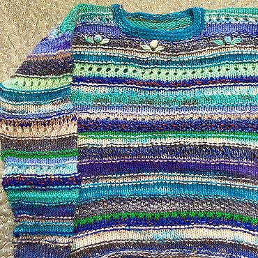 Одежда ручной работы. Ярмарка Мастеров - ручная работа Свитер в стиле Бохо. Handmade.