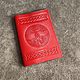 Обложка на паспорт Мировое древо (Иггдрасиль). Народные сувениры. Изделия из кожи Братислав. Интернет-магазин Ярмарка Мастеров.  Фото №2