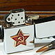 Petrol lighter with awards of the USSR ' Order of Stalin I. V.'. Cigar-lighter. patriotic-world. My Livemaster. Фото №4