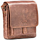 Leather crossbody bag 'Alex' (light brown), Crossbody bag, St. Petersburg,  Фото №1