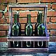 Box for 6 bottles of wine mocha. Crates. Color Wood. Online shopping on My Livemaster.  Фото №2