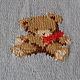 Order Knitted romper with teddy bear. 4 children-baby. Livemaster. . Overall for children Фото №3