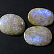 Order Moonstone (moonstone) three of a kind cabochons. Kamni-SPb. Livemaster. . Cabochons Фото №3